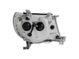 Raxiom 05-09 Toyota Tacoma Super White LED Halo Projector Headlights- Chrome Housing- Clear Lens - TT5933