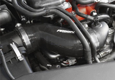 PERRIN 02-07 Subaru WRX/STi AFTA-MAF Intake Tube Air-Box to Inlet Hose - Black - PSP-INT-350BK