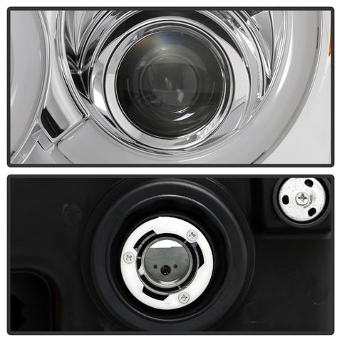 Spyder 05-07 Jeep Grand Cherokee - Light Bar Projector Headlights - Chrome - PRO-YD-JGC05V2-LB-C - 5086112