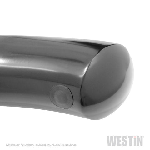 Westin 18-20 Jeep Wrangler JL 2DR PRO TRAXX 4 Oval Nerf Step Bars - Textured Black - 21-24055