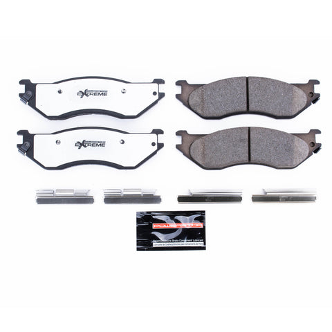 Power Stop 04-06 Dodge Durango Front Z36 Truck & Tow Brake Pads w/Hardware - Z36-897