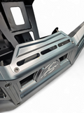 Elektric Offroad 2017+ Can Am X3 Maverick Billet Front Winch Bumper Anodized Clear - FWB210036