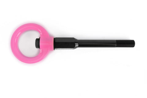 PERRIN 02-07 Subaru WRX/STI Tow Hook Kit (Front) - Hyper Pink - PSP-BDY-230HP