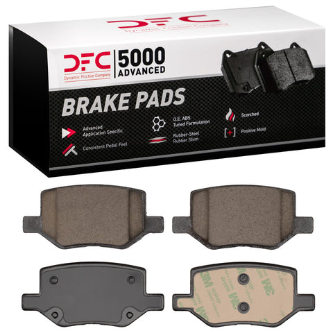 DFC 24-26 Lincoln Nautilus Rear Ceramic 5000 Advanced Brake Pads - 1551-2540-00