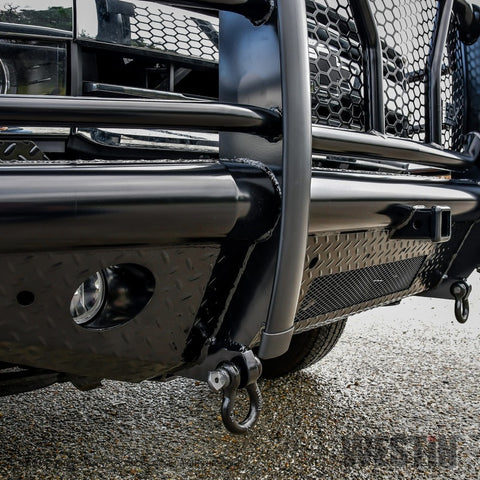 Westin/HDX Bandit 15-19 Chevrolet Silverado 2500/3500 Front Bumper - Black - 58-31155