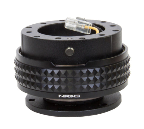 NRG Quick Release Kit - Pyramid Edition - Black Body / Black Pyramid Ring - SRK-210BK/BK