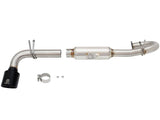 aFe Takeda 11-16 Scion TC 2.5L 2 1/4-2 1/2in Stainless Steel Axle-Back Exhaust w/Black Tip - 49-36025-B