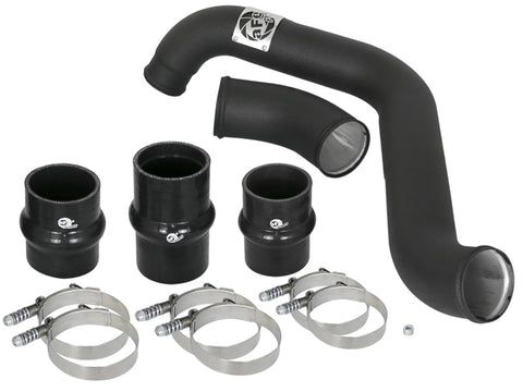 aFe Bladerunner Intercooler Tube Hot Side 3in 17-18 GM Diesel Trucks V8-6.6L (td) L5P - Black - 46-20338-B
