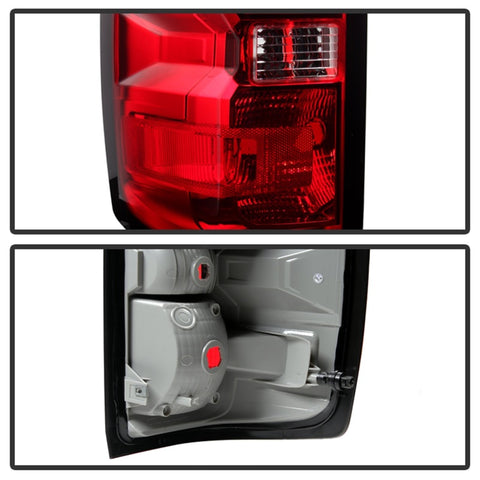 xTune Chevy Silverado 2014-2016 Driver Side Tail Lights - OEM Left ALT-JH-CS14-OE-L - 9031915