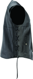 River Road Old Skool Leather Vest Black - Large - 094433
