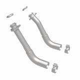 MagnaFlow 66-72 Chevy C10 Pickup V8 2-Piece Front Exhuast Pipe Kit (2in Tubing/Clamps/Inlet Flanges) - 15380