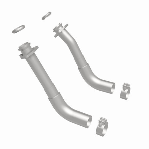 MagnaFlow 66-72 Chevy C10 Pickup V8 2-Piece Front Exhuast Pipe Kit (2in Tubing/Clamps/Inlet Flanges) - 15380