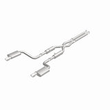 MagnaFlow 11-12 Dodge Charger SRT-8 Hemi Dual Split Rear Exit Stainless Cat-Back Performance Exhaust - 15494