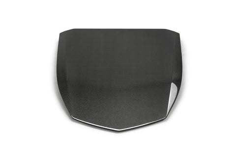 Anderson Composites 17-18 Chevrolet Camaro ZL1 Type-OE Carbon Fiber Hood Insert - AC-HDS17CHCAMZL-OE