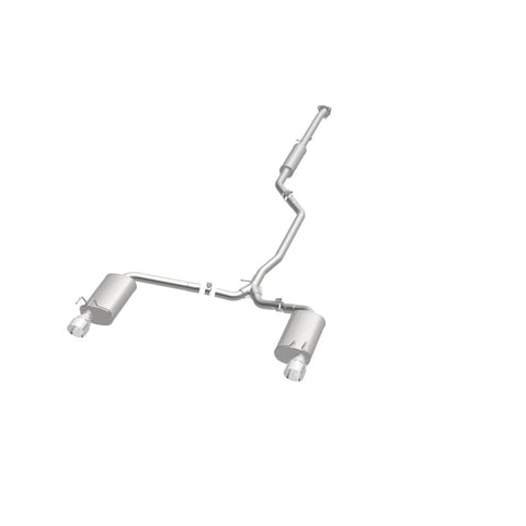 MagnaFlow Sys C/B 2015 Honda Accord 3.5L V6 2.5in SS Dual Split Rear Polished 4.5 Tip - 19181