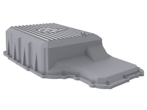 aFe 20-21 Ford Truck w/ 10R140 Transmission Pan Raw POWER Street Series w/ Machined Fins - 46-71220A