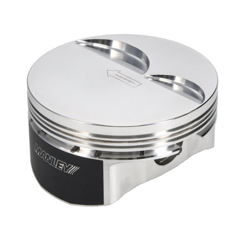 Manley Chevrolet LS 4in Stroke 4.030in Flat Top Pistons - 592630CE-8