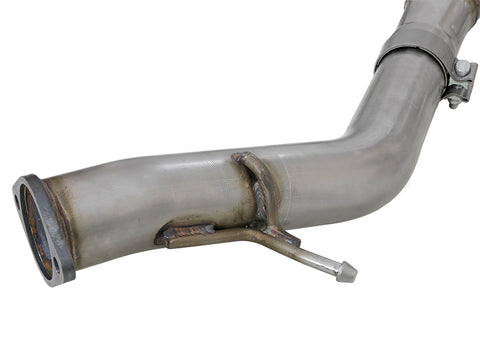 aFe Takeda 3-2.5in 304 SS Axle-Back Exh System w/Black Tip 2018 Hyundai Elantra GT Sport I4-1.6L (t) - 49-37002-1B