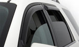 AVS 14-18 Jeep Cherokee Ventvisor In-Channel Front & Rear Window Deflectors 4pc - Smoke - 194981