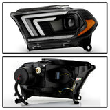 Spyder 11-13 Dodge Durango (HID Model Only) Projector Headlights - Black PRO-YD-DDU11HIDSI-BK - 5088680