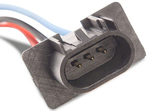 Raxiom 05-09 Ford Mustang w/ Factory Halogen LED Halo Headlights- Blk Housing (Smoked Lens) - 49115