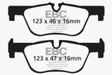 EBC 14+ BMW 228 Coupe 2.0 Turbo ATE calipers Redstuff Rear Brake Pads - DP32132C