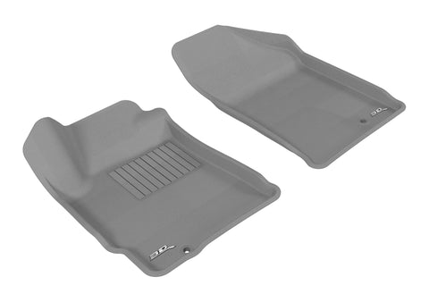 3D MAXpider 2007-2012 Nissan Altima Coupe/Sedan Kagu 1st Row Floormat - Gray - L1NS06211501