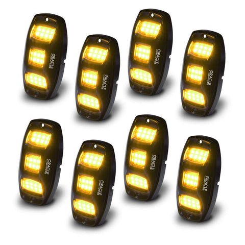 Oracle Underbody RGB+W Wheel Well Rock Light Kit - 8 PCS - ColorSHIFT - 5895-339-8