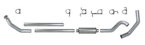 Diamond Eye KIT 4in TB SGL SS: 98.5-02 DODGE CUMMINS 5.9L - K4212S