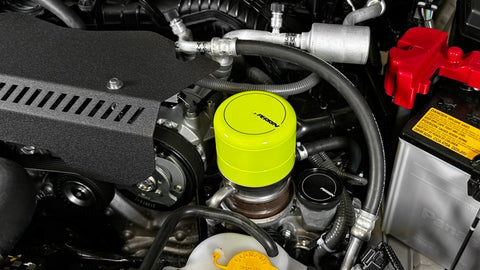 PERRIN 15-26 Subaru WRX & 13-26 BRZ/FR-S/86/GR86 Oil Filter Cover - Neon Yellow - PSP-ENG-716NY