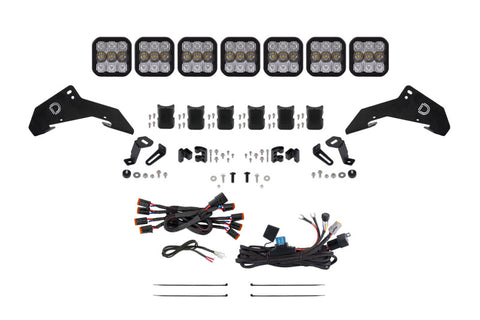 Diode Dynamics 19-25 Honda Talon SS5 Roof CrossLink Lightbar Pro Kit w/ Cool White Lens - DD7919