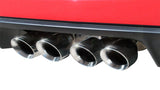 Corsa 09-13 Chevrolet Corvette C6 6.2L V8 Polished Xtreme Axle-Back Exhaust - 14470