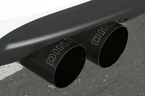 Dinan 08-13 BMW 135i/135is (E82/E88) Free Flow Axleback Exhaust System - Black Tips - D660-0025-BLK