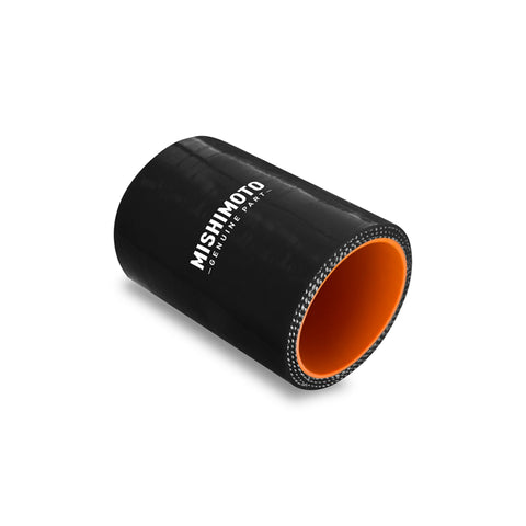 Mishimoto 2.75in Black Straight Coupler - MMCP-275SBK
