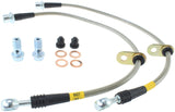 StopTech 92-01 Toyota Camry Stainless Steel Rear Brake Lines - 950.44516