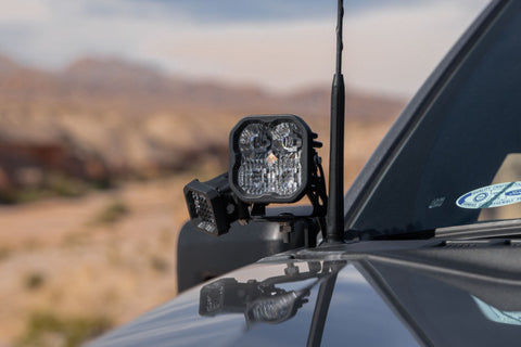 Diode Dynamics 21-22 Ford F-150 SSC2 Stage Series Backlit Ditch Light Kit Sport - White Combo - DD7365