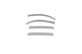 AVS 20-22 Toyota Tacoma Double Cab Low Profile Color Match Ventvisors 4pc - Silver Sky Metallic - 994036-1D6