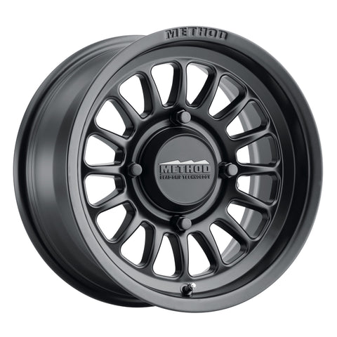 Method MR411 Bead Grip 15x10 / 6+4/25mm Offset / 4x136 / 106.25mm CB Matte Black Wheel - MR41151047564