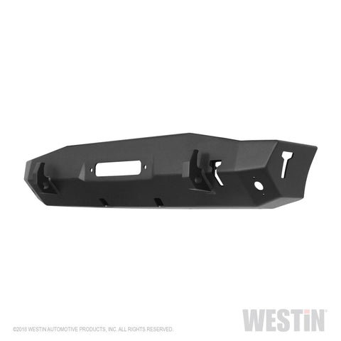 Westin 07-18 Jeep Wrangler JK WJ2 Stubby Front Bumper - Tex. Blk - 59-80005