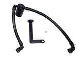 J&L 10-19 Ford Flex EcoBoost V6 Passenger Side Oil Separator 3.0 - Black Anodized - 3035P-B
