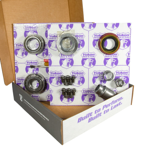 Yukon Gear 8.2in GM 3.73 Rear Ring & Pinion Install Kit 28 Spline Positraction 2.25in Axle Bearings - YGK2214