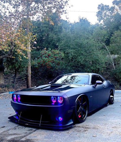 Oracle 0814 Dodge Challenger Dynamic Surface Mount Headlight/Fog Light Halo Kit COMBO - 1458-332