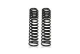Fabtech 07-18 Jeep JK 4WD 5in Front Dual Rate Long Travel Coil Spring Kit - FTS24175