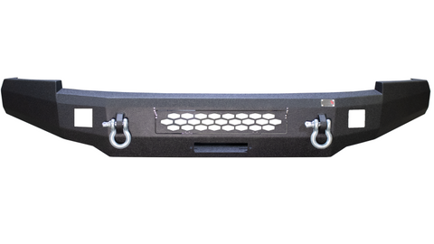 Fishbone Offroad 07-13 Chevy Silverado 1500 Front Bumper - Black - FB22368