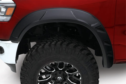 Bushwacker 09-18 Ram 1500 w/ 67.4in Fleetside Bed (Ex. R/T and Rebel) DRT Style Flares 4pc - Black - 50932-02