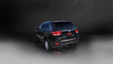 Corsa 2011-2021 Jeep Grand Cherokee Black 2.5in Dual Rear Exit Cat-Back Exhaust - 14991BLK