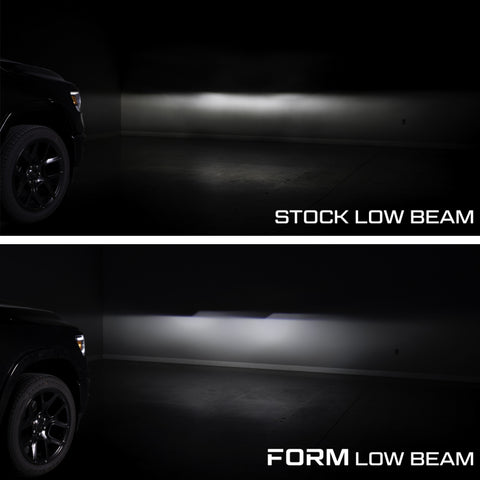 Form Lighting 2019-2024 Ram 1500 Sequential LED Projector Headlights (Pair) - FL0015