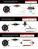 Aeromotive 68-70 Dodge Charger 340 Stealth Gen 2 Fuel Tank - 18459