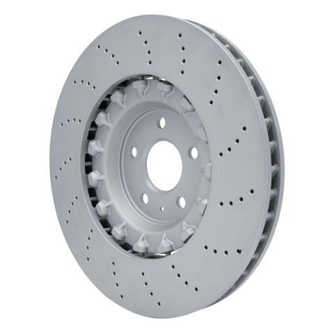 DFC 22-26 Audi RS3 Front Drilled Hi-Carbon Alloy GEOMET Coated Rotor - 920-73098A