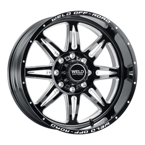 Weld Cheyenne W132 Series 20x10 / 8x170 BP / -18 Offset / 4.75 BS / 125.1 Bore - Gloss Black MIL - W13200017475
